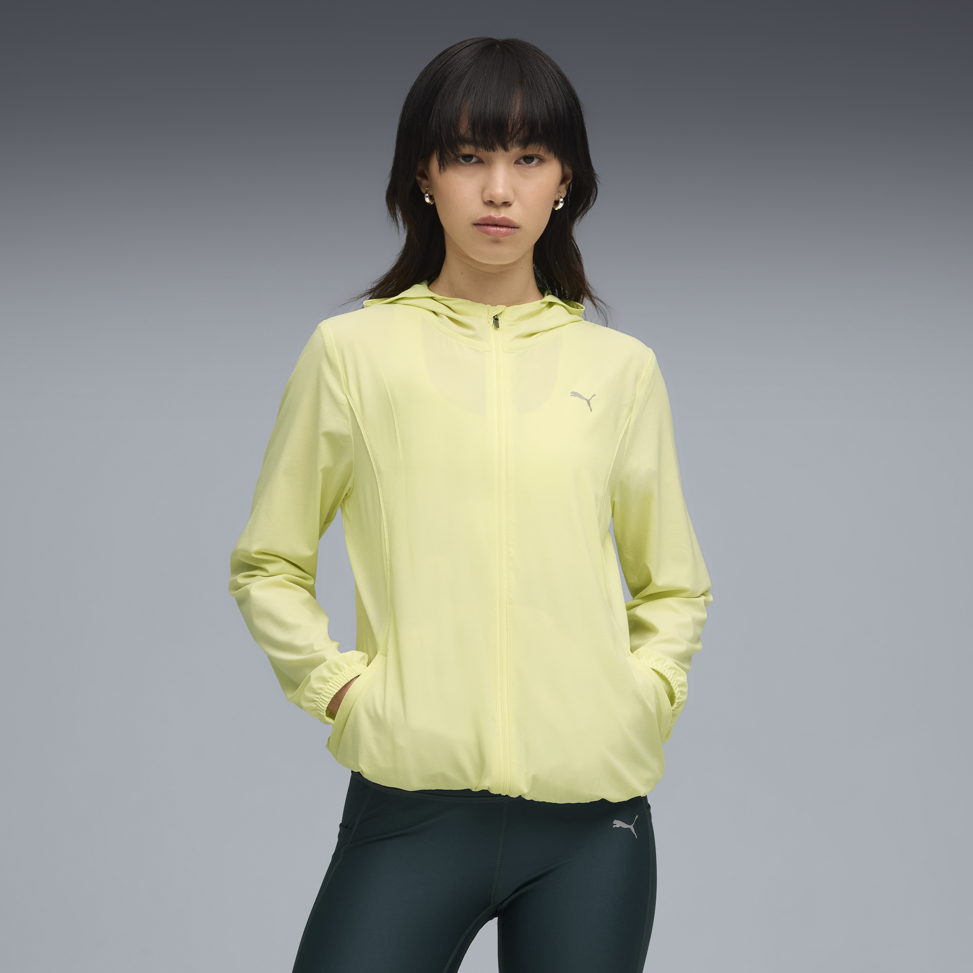 Veste de running tissée VELOCITY Femme