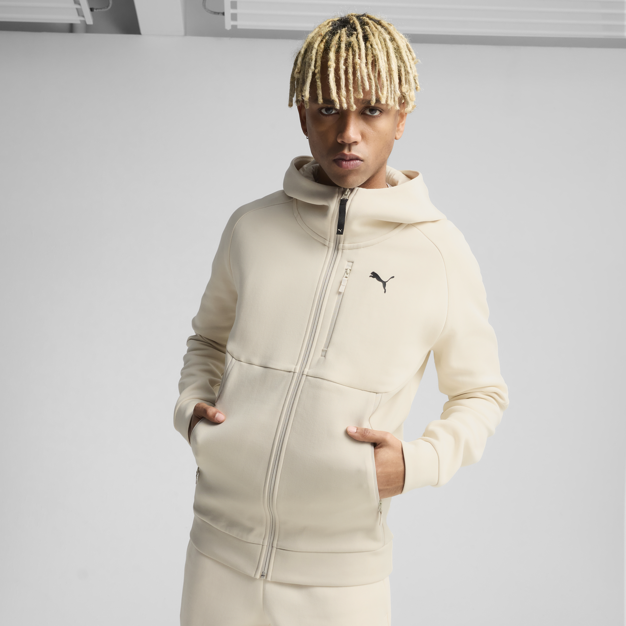 Veste à capuche zippée PUMATECH Homme