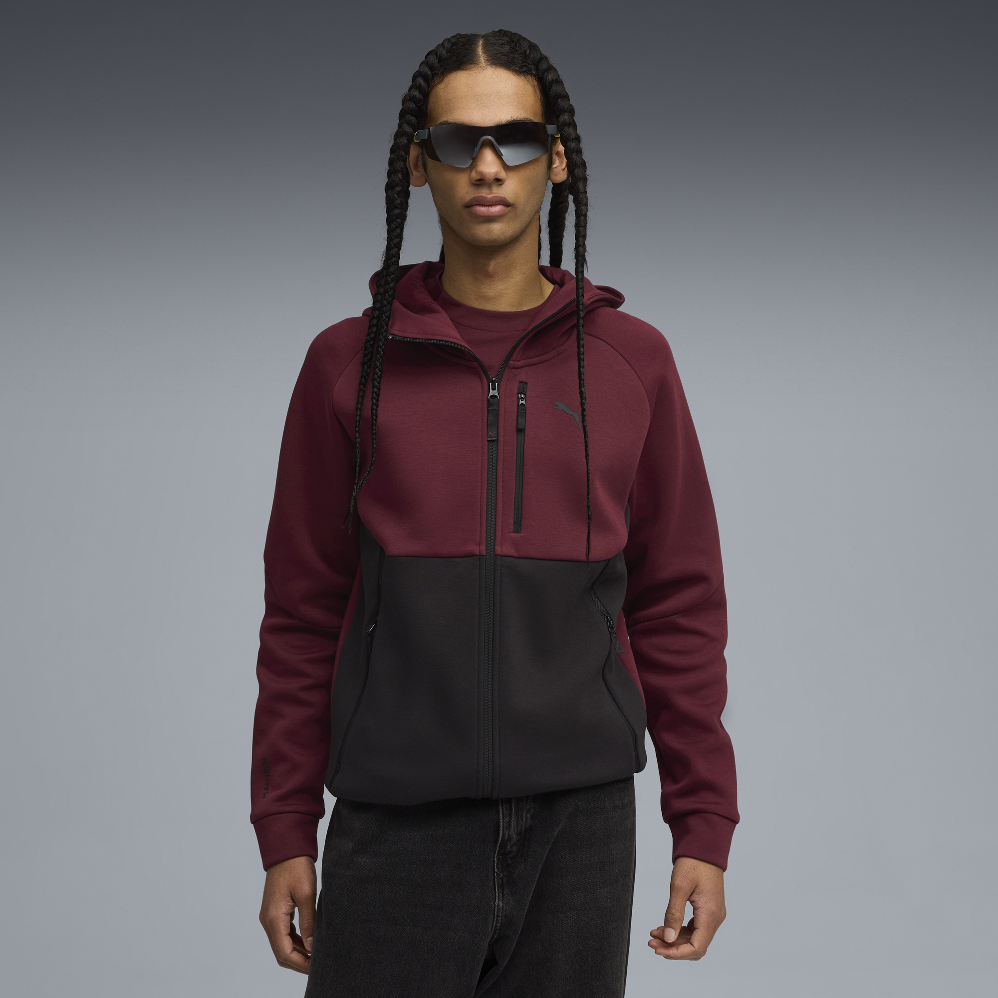 Veste à capuche zippée PUMATECH Homme