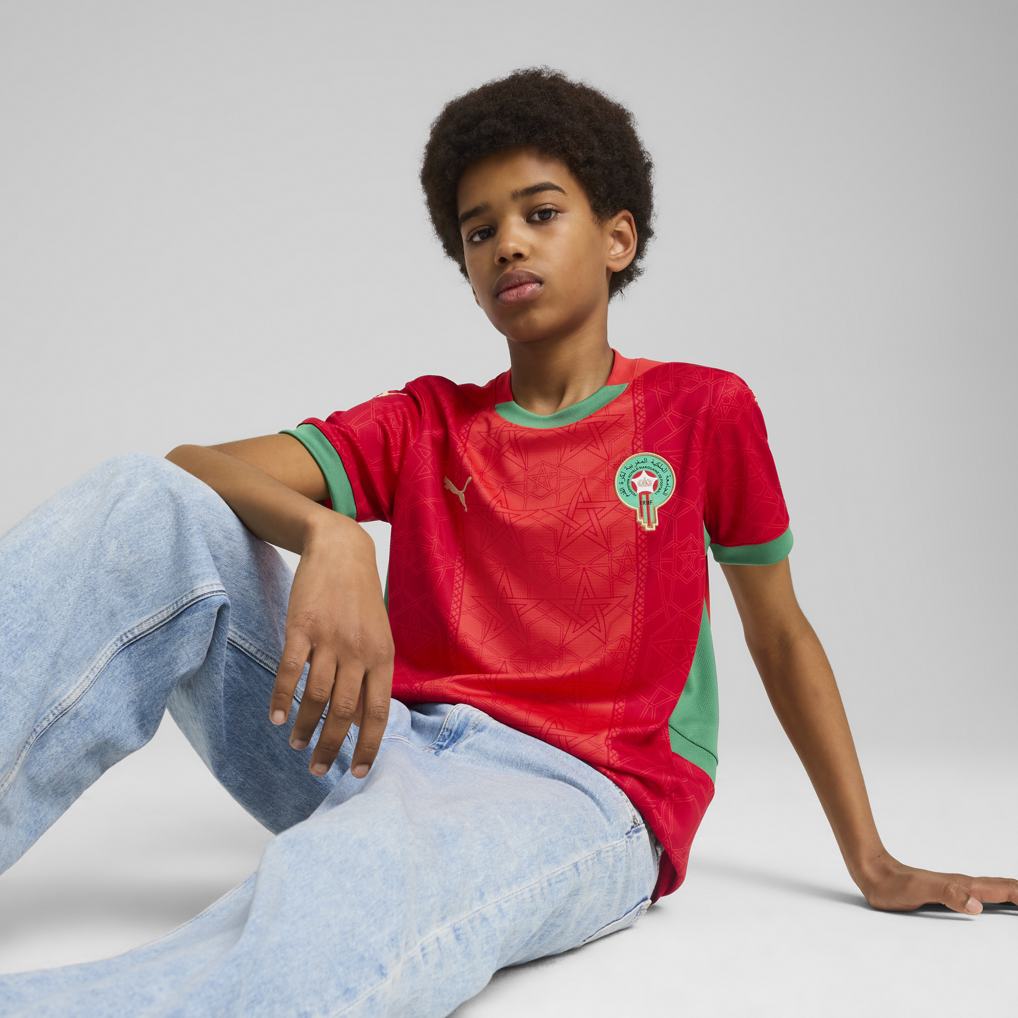 Maillot Maroc 2025 Domicile Enfant et Adolescent