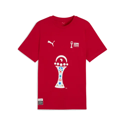 T-shirt motif trophée TotalEnergies CAF Coupe dAf